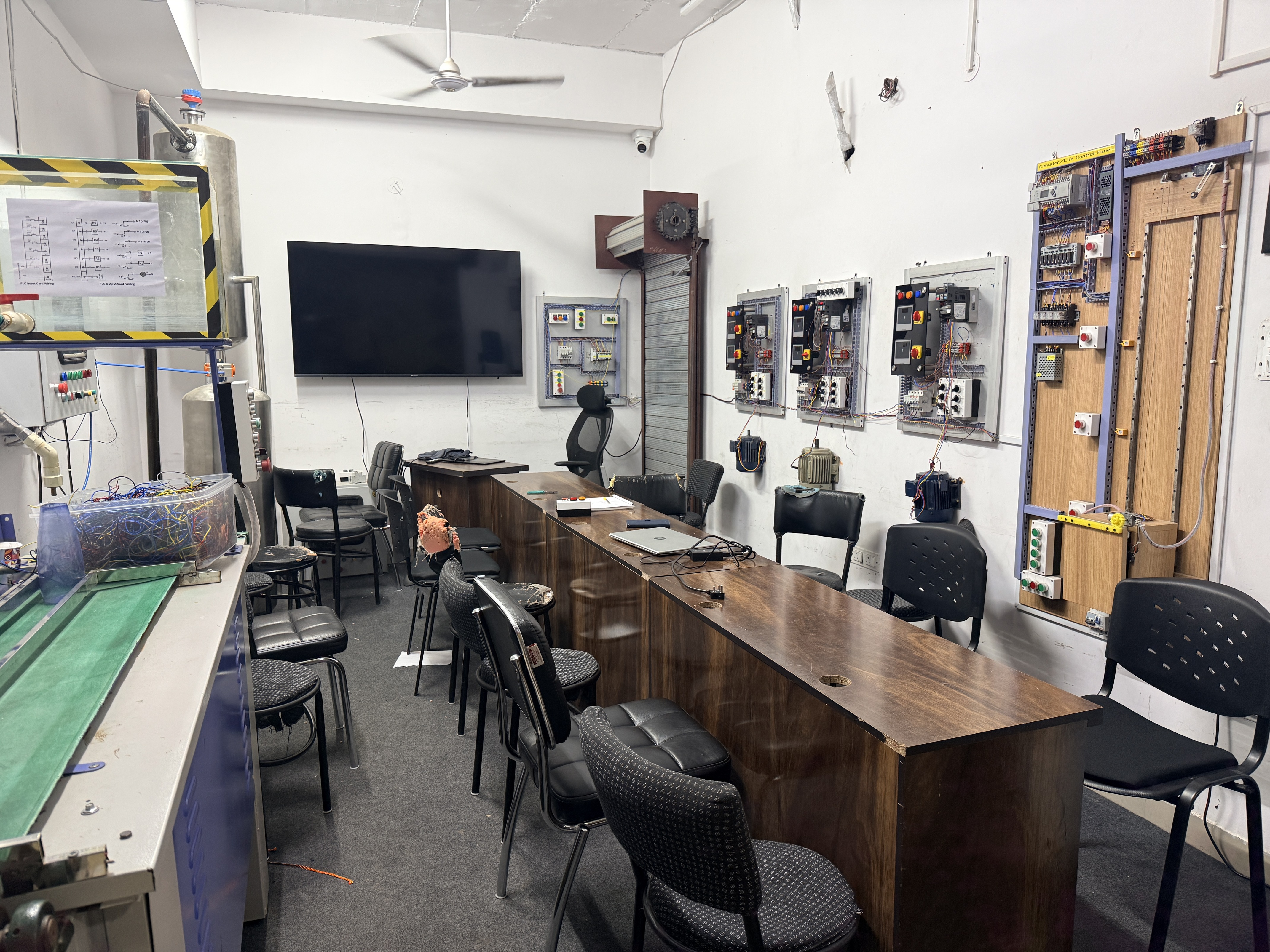 VFD LAB practical training area